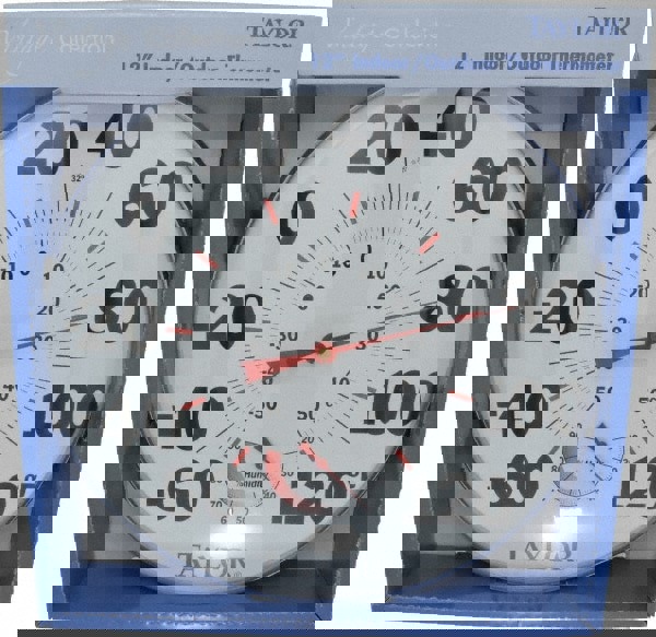 -40 to 120°F, Window and Wall Thermometer